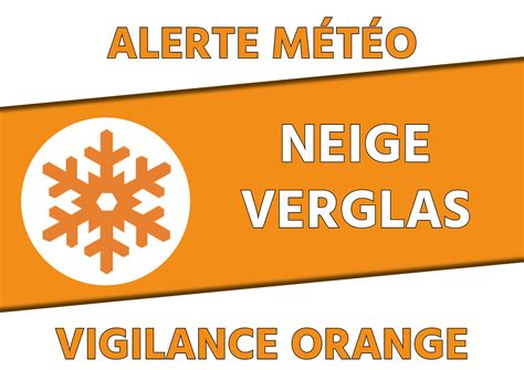 météo vigilance orange neige verglas